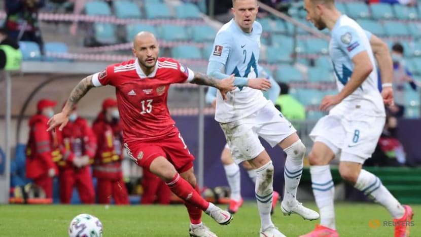 Dzyuba double gives Russia 2-1 win over Slovenia in World Cup qualifier Dzyuba double gives Russia 2-1 win over Slovenia in World Cup qualifier