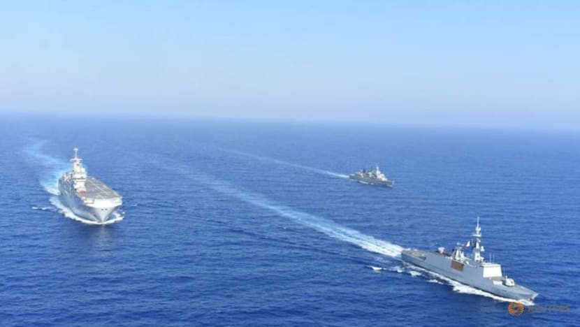 France joins military exercises in east Mediterranean France joins military exercises in east Mediterranean