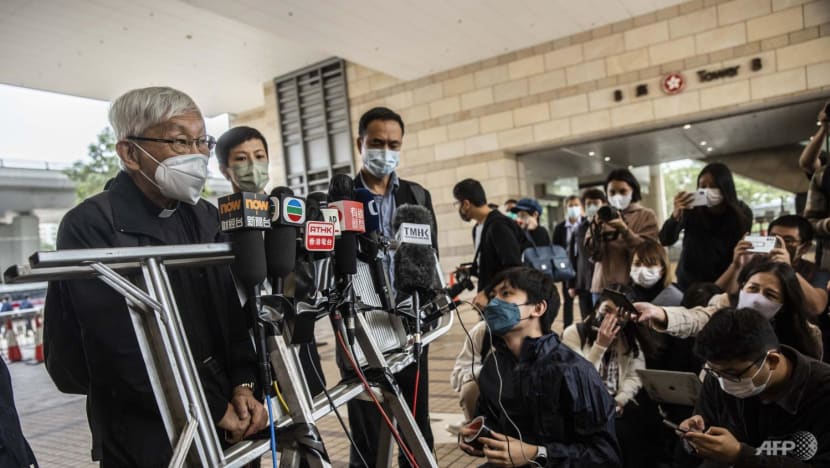 Hong Kong's Cardinal Zen among six fined over fund for protesters Hong Kong's Cardinal Zen among six fined over fund for protesters