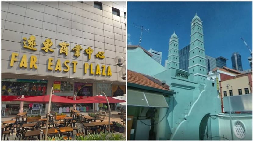 Far East Plaza, mosque at South Bridge Road visited by COVID-19 cases during infectious period Far East Plaza, mosque at South Bridge Road visited by COVID-19 cases during infectious period