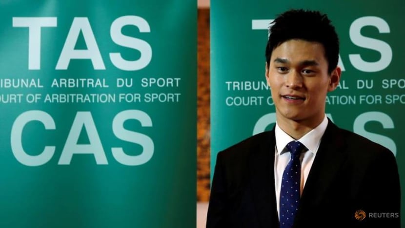 Swimming: Chinese swimmer Sun's doping ban reduced to four years, but will miss Tokyo Games Swimming: Chinese swimmer Sun's doping ban reduced to four years, but will miss Tokyo Games