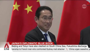 Japan's diplomatic report indicates warmer ties with China, South Korea