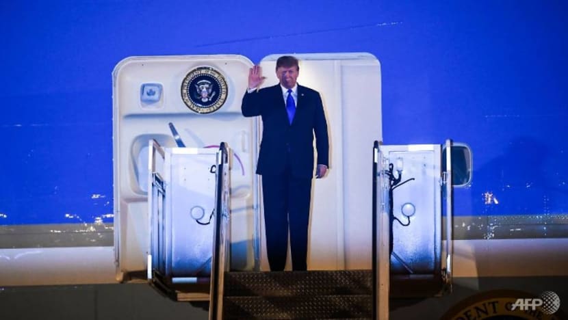 Trump lands in Vietnam for second summit with North Korea's Kim Trump lands in Vietnam for second summit with North Korea's Kim