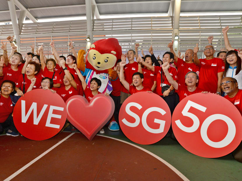 Pioneer residents show support for SEA Games