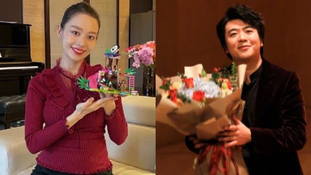 吉娜孕期身材太纤细遭批评　郎朗：很难受