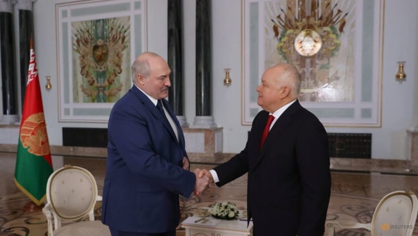 Belarus leader, in U-turn, says annexed Crimea is legally Russian Belarus leader, in U-turn, says annexed Crimea is legally Russian