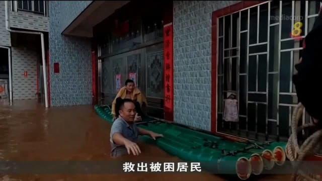 中国南部暴雨成灾 广东省将防汛应急响应升到一级