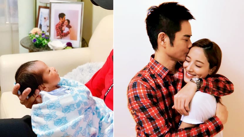 Kevin Cheng posts first photo of baby boy