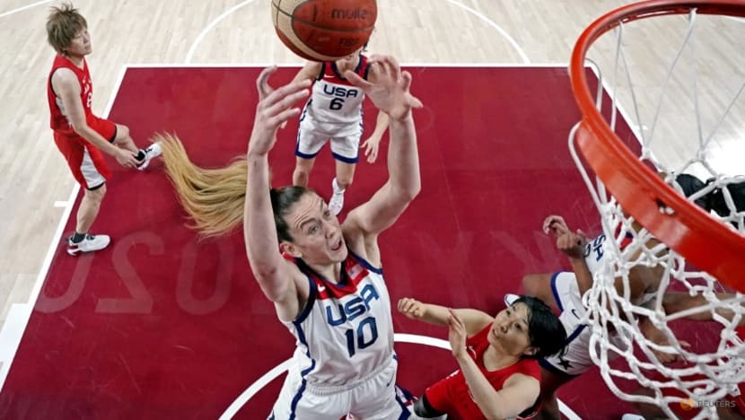 Olympics-Basketball-US women beat host nation Japan to claim 7th straight gold Olympics-Basketball-US women beat host nation Japan to claim 7th straight gold