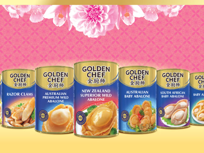 Golden Chef brings ocean treasures to your Chinese New Year gourmet gatherings