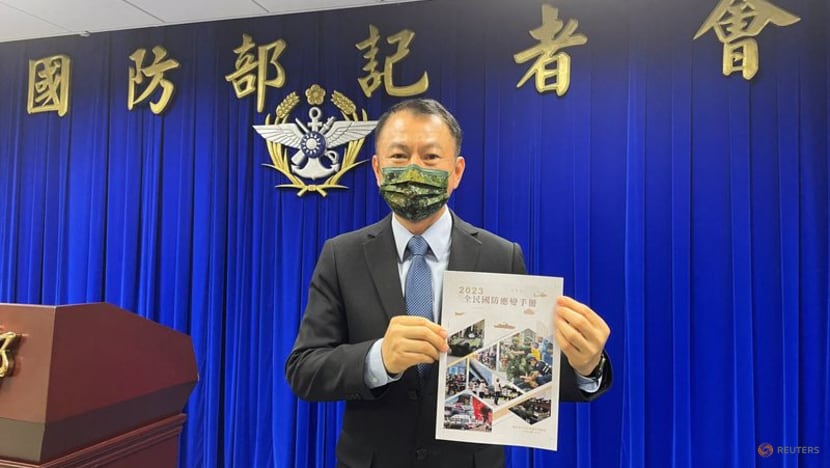 Taiwan civil defence handbook includes tips on identifying Chinese soldiers 