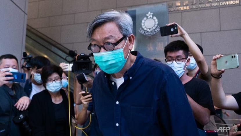 Former journalist at Hong Kong's Apple Daily released on bail Former journalist at Hong Kong's Apple Daily released on bail