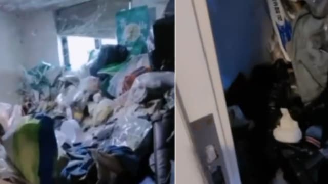 苏州恐怖女租客 垃圾堆成山墙面发霉