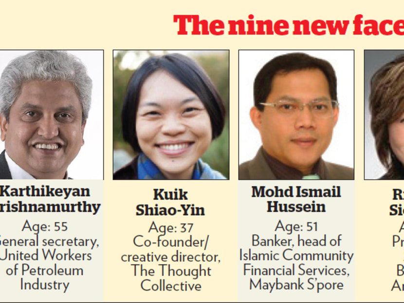 All-new slate of NMPs named