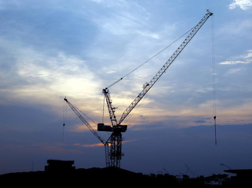 Construction tower crane. TODAY file photo