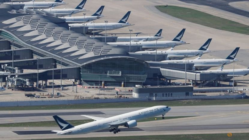 Cathay Pacific narrows first-half loss as passenger numbers rise Cathay Pacific narrows first-half loss as passenger numbers rise