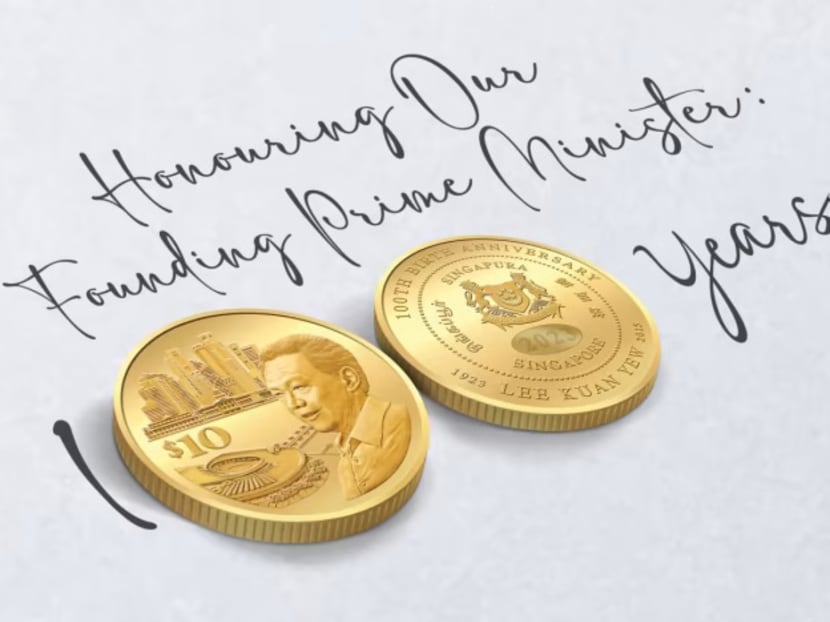 The LKY100 commemorative coin pays tribute to the late Lee Kuan Yew’s “strategic vision, boldness and indomitable spirit", the Monetary Authority of Singapore said.