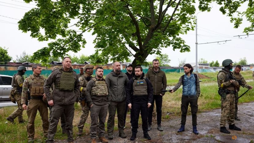 Ukraine's Zelenskyy visits frontline in first official appearance outside Kyiv since invasion Ukraine's Zelenskyy visits frontline in first official appearance outside Kyiv since invasion