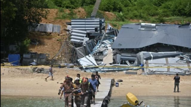 马国兴建中度假村坍塌 六人受伤一人仍未寻获