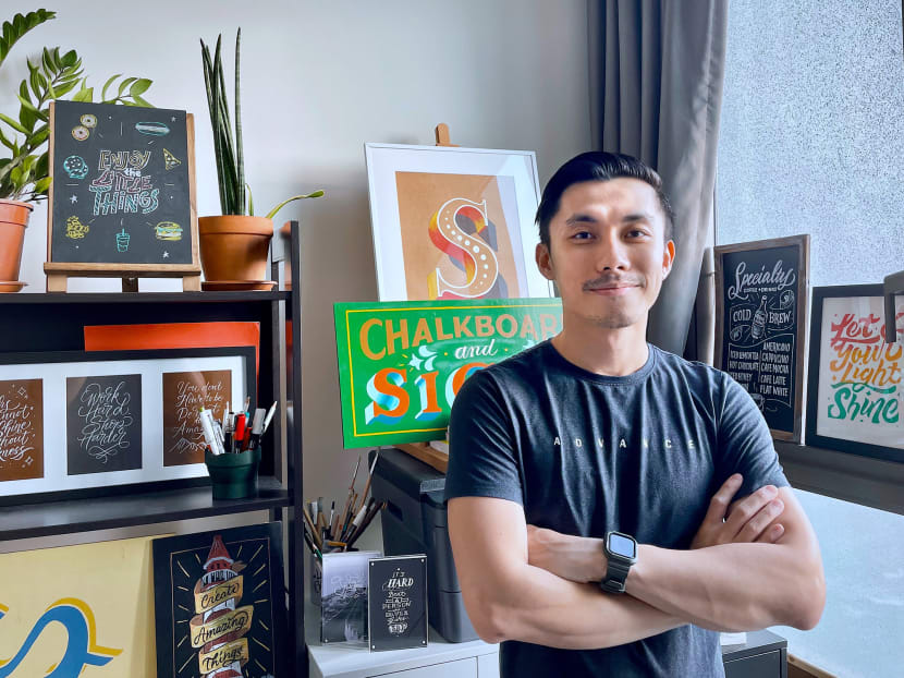 Creative Capital: The IT executive who is a sought-after chalk lettering artist 