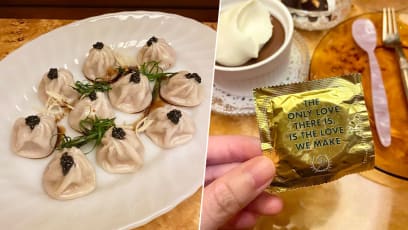 New Amoy St Restaurant Has Caviar Xiao Long Bao & Free Condoms