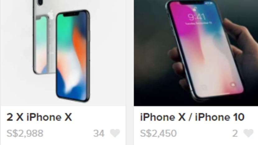 Baru saja dibeli, iPhone X kini dijual semula pada harga hampir S$3,000!