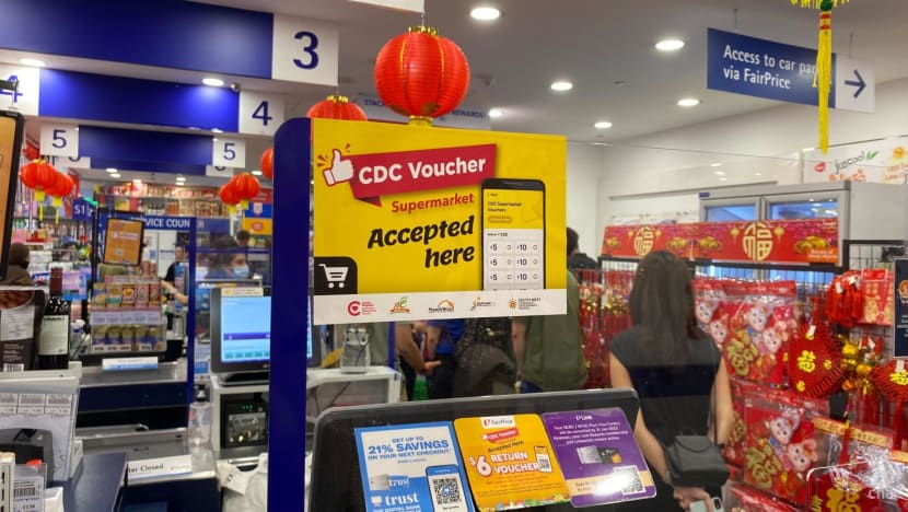 Five supermarket chains to accept CDC vouchers with launch of new S$300 tranche Five supermarket chains to accept CDC vouchers with launch of new S$300 tranche