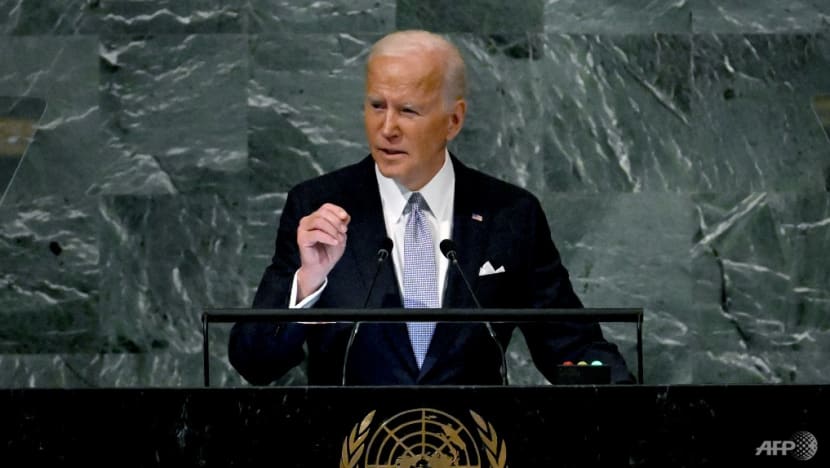 Putin 'shamelessly violated' UN charter with Ukraine invasion: Biden Putin 'shamelessly violated' UN charter with Ukraine invasion: Biden