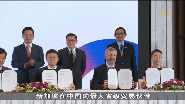我国和广东省双边贸易去年创新高达310亿新元 两地将继续深化合作