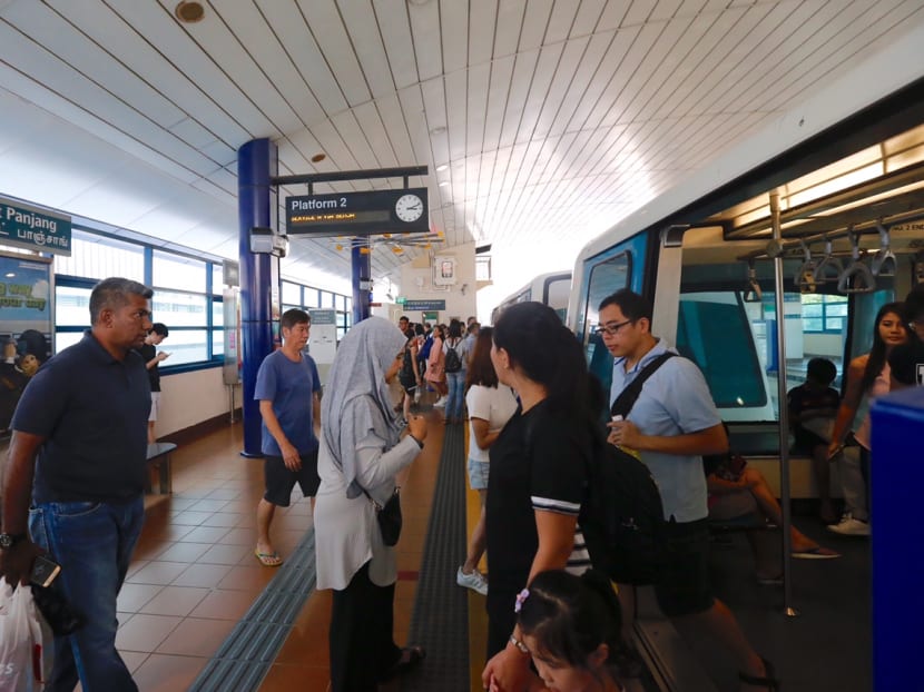 SMRT is studying options on the Bukit Panjang LRT network, such as whether to suspend it during off-peak hours and replace the service with buses, Transport Minister Khaw Boon Wan said.