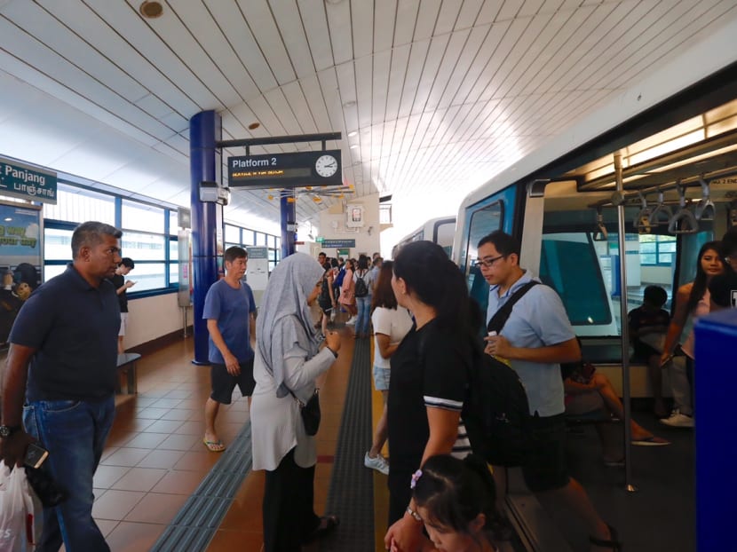 SMRT is studying options on the Bukit Panjang LRT network, such as whether to suspend it during off-peak hours and replace the service with buses, Transport Minister Khaw Boon Wan said. SMRT is studying options on the Bukit Panjang LRT network, such as whether to suspend it during off-peak hours and replace the service with buses, Transport Minister Khaw Boon Wan said.