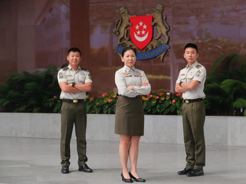 Commander first female Chief Warrant Officer in SAF TODAY