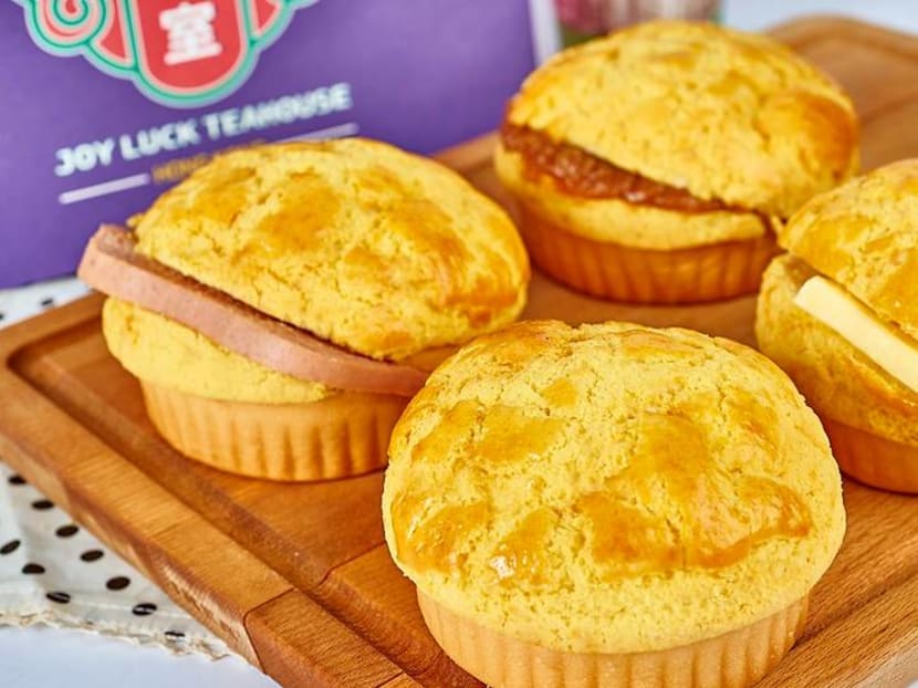 Enjoy Hong Kong-style pineapple buns, curry fish balls and egg tarts at Joy Luck Teahouse Enjoy Hong Kong-style pineapple buns, curry fish balls and egg tarts at Joy Luck Teahouse
