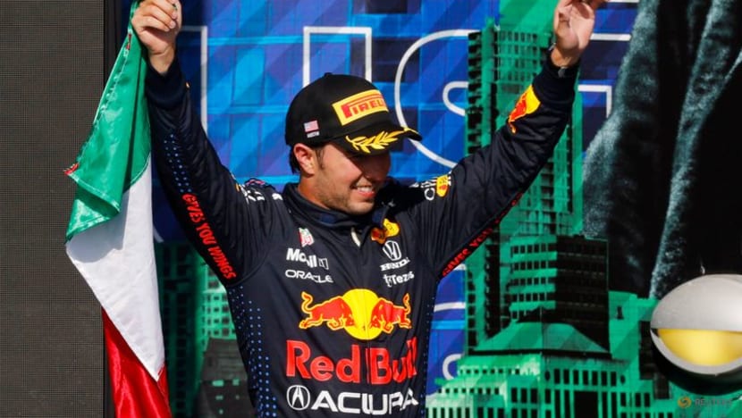 Perez endures 'toughest race' without water in Texas heat Perez endures 'toughest race' without water in Texas heat