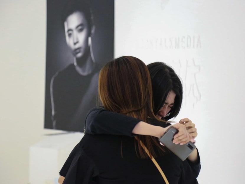 Fans of the late Aloysius Pang at the memorial event organised by NoonTalk Media on Jan 5. Fans of the late Aloysius Pang at the memorial event organised by NoonTalk Media on Jan 5.
