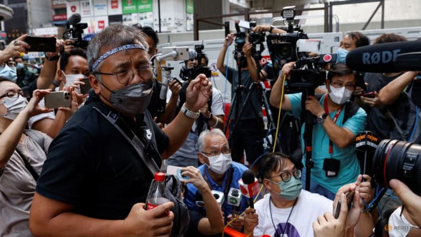 Head of Hong Kong journalists' group sentenced to jail for obstructing police