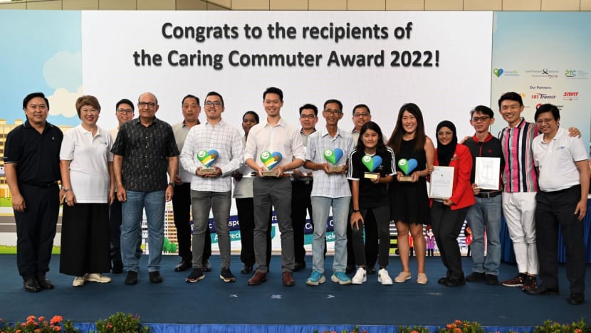 Eight people receive Caring Commuter Award for helping others on public transport
