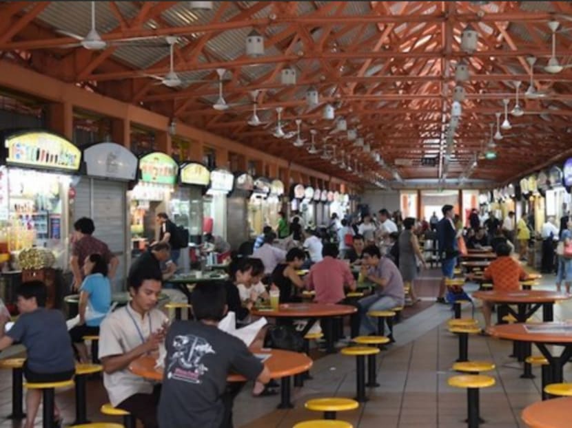 Maxwell Food Centre. File Photo: Calvin Oh via Channel NewsAsia
