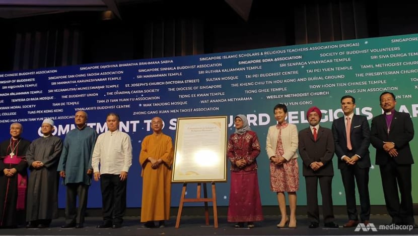 Singapore’s key religious organisations affirm commitment to religious harmony