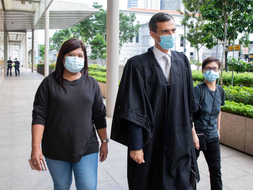 Ms Parti Liyani, an Indonesian former maid, was acquitted by the High Court in September of stealing from her then-employer after being convicted last year. Ms Parti Liyani, an Indonesian former maid, was acquitted by the High Court in September of stealing from her then-employer after being convicted last year.