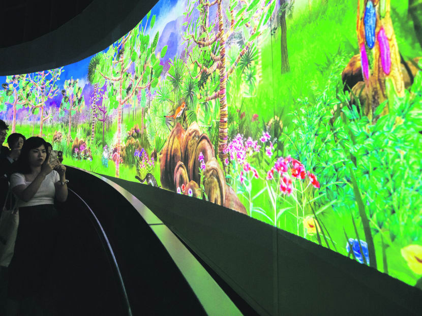 Digital animation brings S'pore’s lush rainforests to life at National Museum