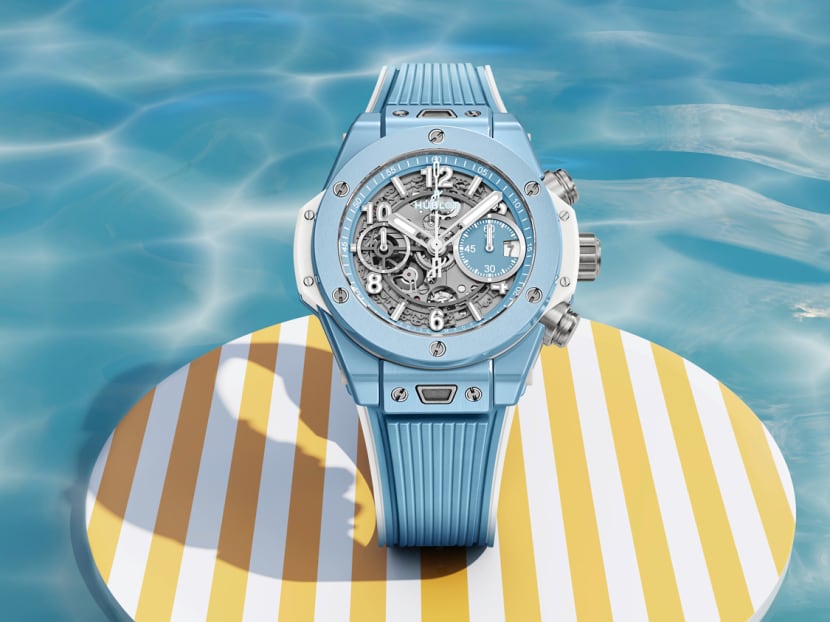 The Hublot Big Bang Unico Sky Blue is back in a new, more accessible size