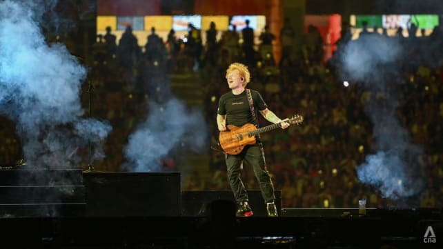 Ed Sheeran sings in Punjabi alongside special guest Diljit Dosanjh at Mumbai concert