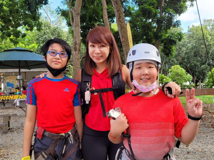 As a mother, the author (pictured here with her children) constantly reminds herself that they have unique gifts and talents and they will excel in their own arenas.