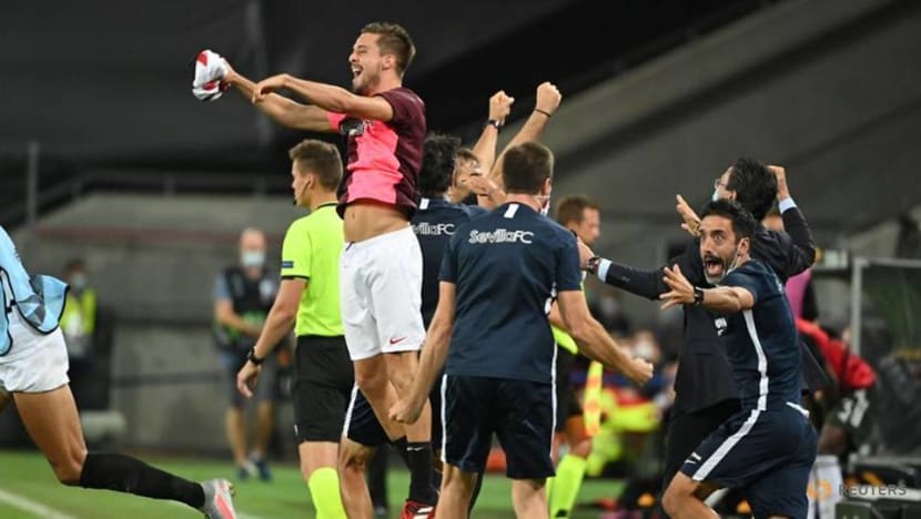 Football: Sevilla edge Manchester United to reach Europa League final Football: Sevilla edge Manchester United to reach Europa League final