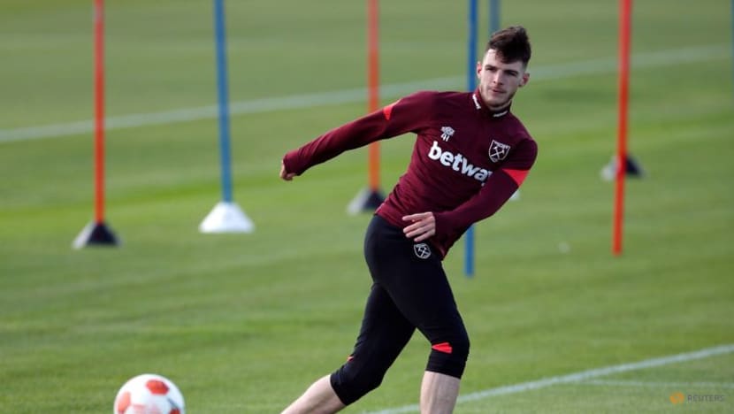England's Rice dedicated to West Ham, targets Europa glory England's Rice dedicated to West Ham, targets Europa glory