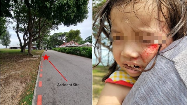 脚踏车骑士撞伤母女后联系不上 伤者愤而上网寻人