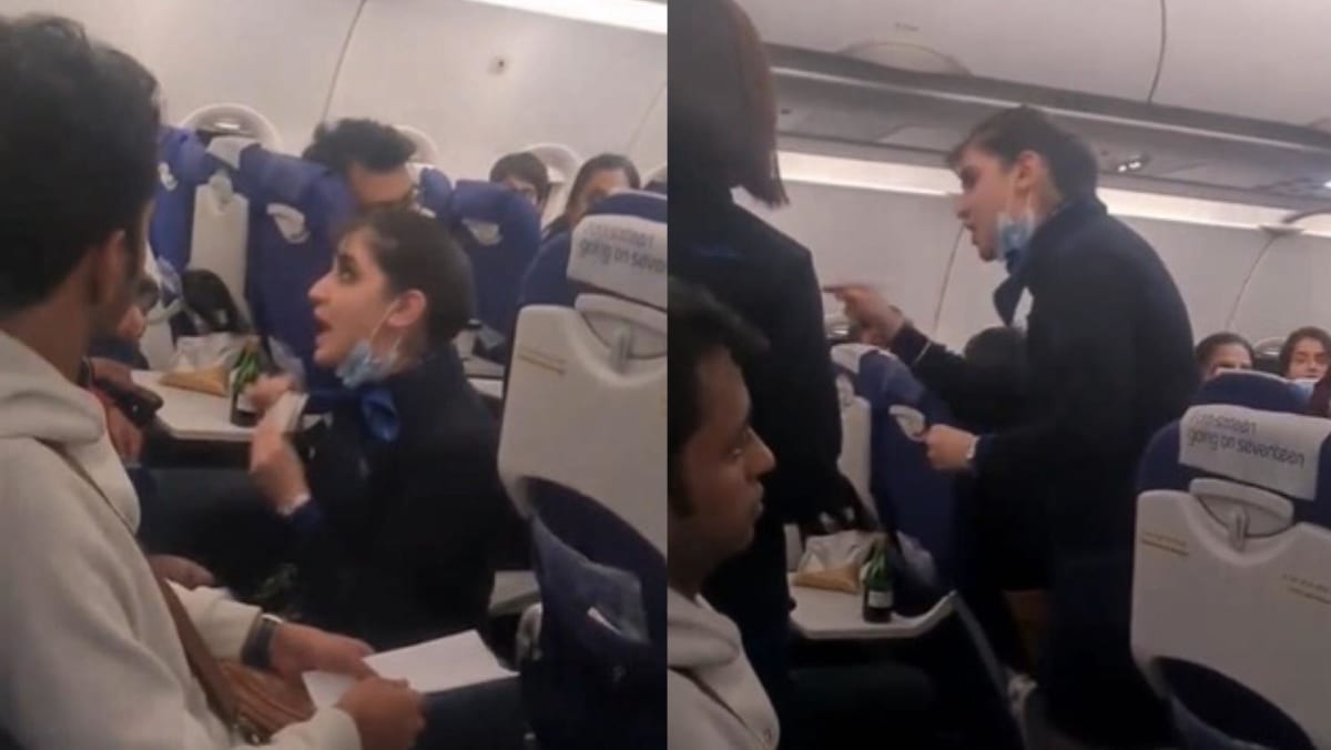 United plane turns back 3 hours into flight after a 'disruptive' passenger  sat in a crew seat and got in a shouting match with a flight attendant,  report says