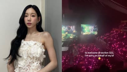 Guy Declares Love For K-Pop Star Taeyeon At Her Singapore Gig, Forgets Girlfriend Was Next To Him