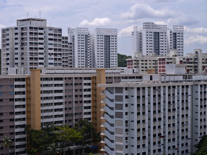 Eligible households will each receive a rebate of up to S$100 in October, depending on their flat type.